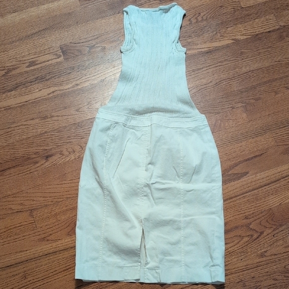 Piazza Sempione White Knit Sleeveless Dress - Picture 4 of 8